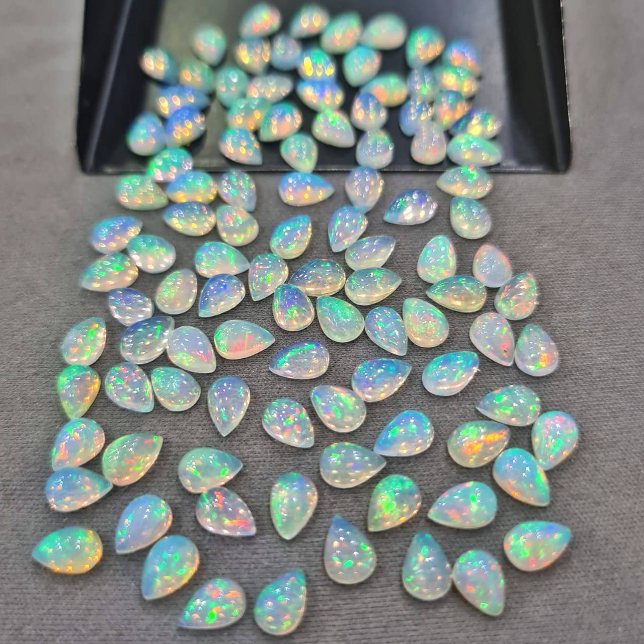 Natural Opals Calibrated Pears | 7x5mm - The LabradoriteKing