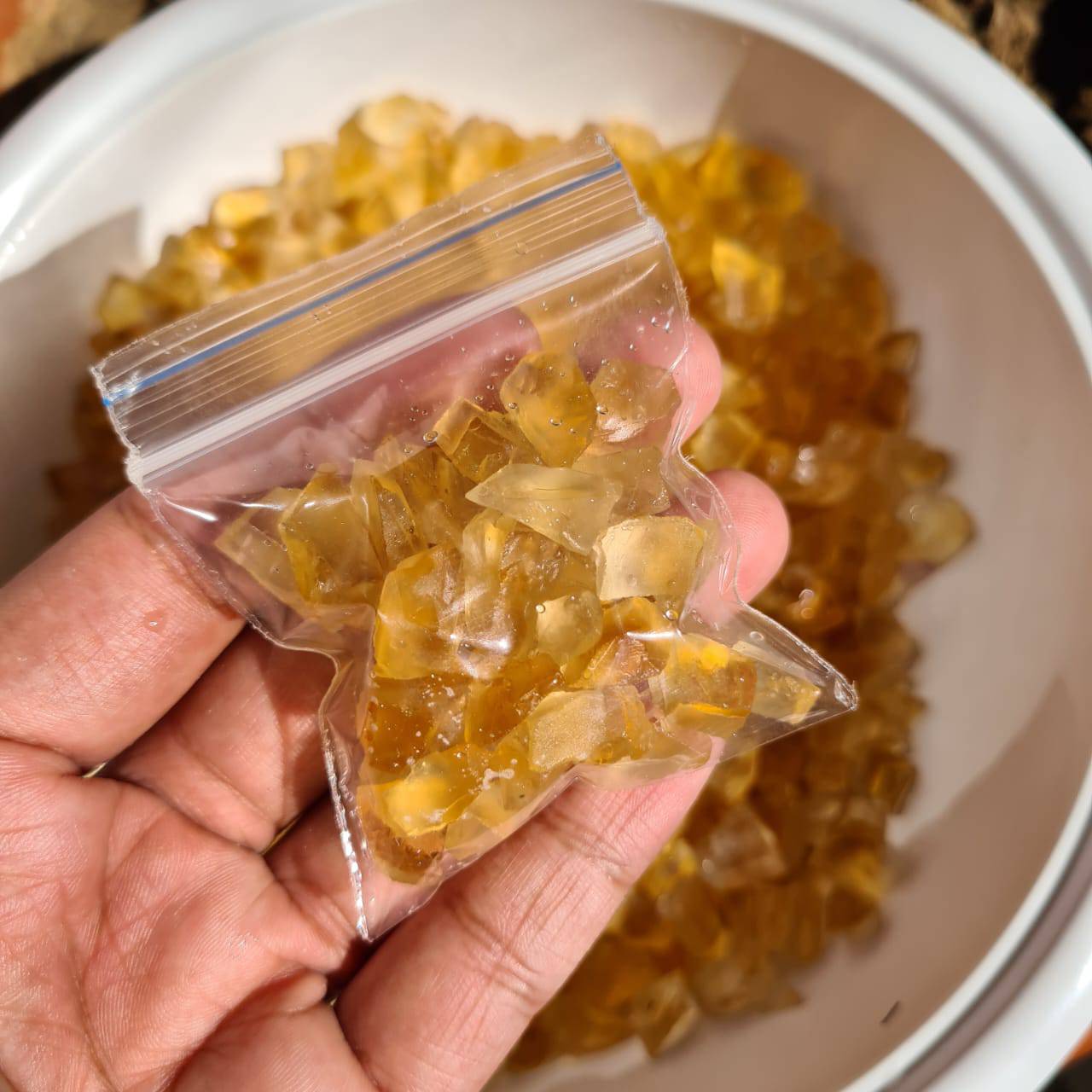 Offerš„ 100 Cts of Raw Flawless Citrines Roughs | 12-16mm - The LabradoriteKing