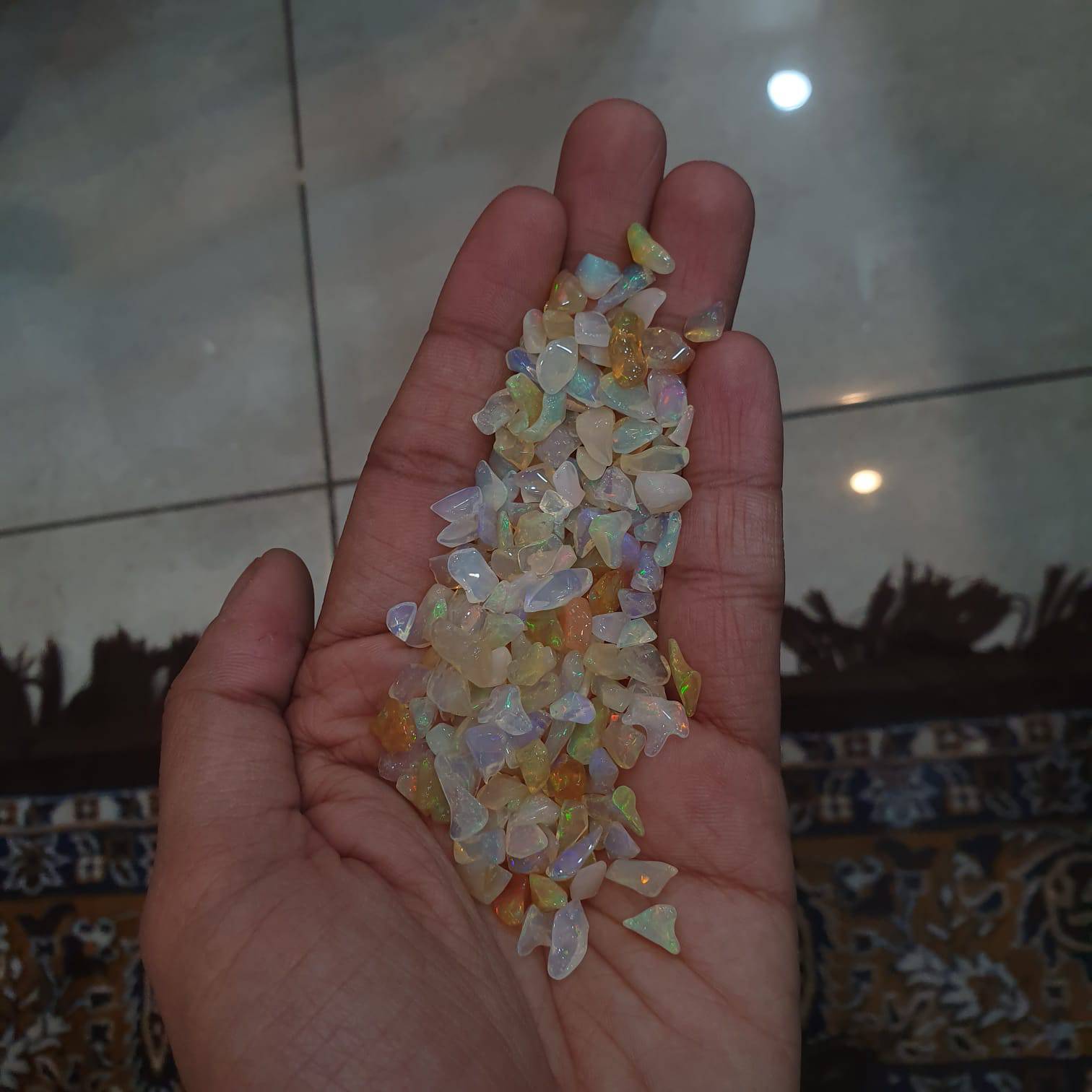 OFFERš„ 30 Pcs Welo Opals Polished Uneven Shapes 6-8mm Ranges - The LabradoriteKing