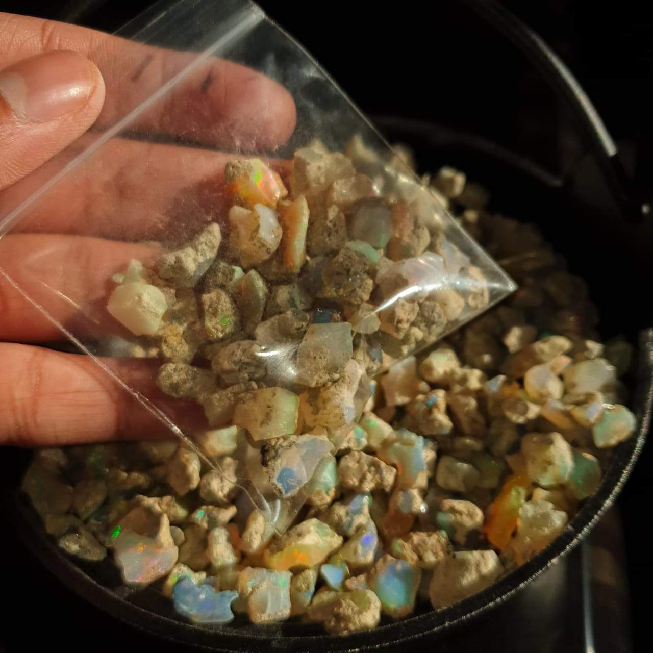 Offerđ„ Welo Opals raw crystals | 7-14mm sizes | 40 Pcs Parcel - The LabradoriteKing