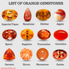List of Orange gemstones and crystals