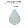500 Grams of Blue Dendritic Opal | 1"-3" Inches  | 40-60 Pcs approx - The LabradoriteKing