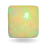 1 Pcs Natural Opal Cabochon Gemstone Rectangle Shape: | Size: 12x11mm - The LabradoriteKing