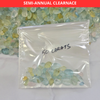 50 Carats Beryls Carved Leafs | 40 to 50pcs | 4mm to 10mm | Non Heat