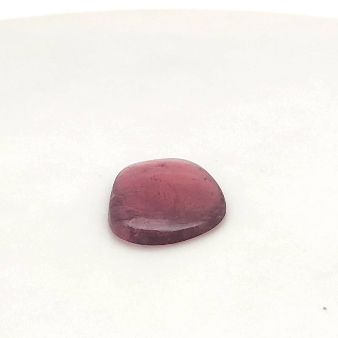 1 Pics Of Natural Watermelon Tourmaline Slice | Size:20X14mm | With Certificate - The LabradoriteKing