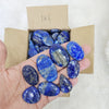 1KG of Natural Lapis Lazuli Cabochons | 1 Inches to 4 Inches - The LabradoriteKing