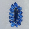 15 Pieces Natural Kyanite Faceted Gemstone Mix Shape Size: 6-19mm - The LabradoriteKing