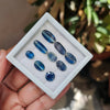 Load image into Gallery viewer, 9 Pieces Natural Kyanite Rosecut Gemstones Mix Shape Size: 8-17mm - The LabradoriteKing