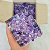 100 Pcs of Amethyst Trapiche Brazil | 10mm-30mm - The LabradoriteKing