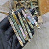 15 Pcs Abalone Shell 2-4" Inches Tell sticks - The LabradoriteKing