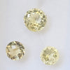 3 Pcs Natural Lemon Quatz Set Round Shape: 15-12mm - The LabradoriteKing