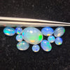 11 Pcs Natural Ethiopian Opal Cabochon Gemstone Mix Shape:4-12mm - The LabradoriteKing