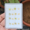 16 Pcs Natural Citrine And Lemon Faceted Gemstone Mix Shape:6mm - The LabradoriteKing