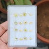 Load image into Gallery viewer, 16 Pcs Natural Citrine And Lemon Faceted Gemstone Mix Shape:6mm - The LabradoriteKing