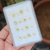 Load image into Gallery viewer, 16 Pcs Natural Citrine And Lemon Faceted Gemstone Mix Shape:6mm - The LabradoriteKing