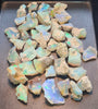 42 Pcs Natural  Ethiopian Opal Rough Gemstone Mix Shape: 10-19mm - The LabradoriteKing