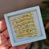 30 Pcs Natural Citrine Faceted Gemstone Rectangle Shape: | Size: 3-9mm - The LabradoriteKing