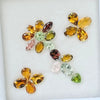 Load image into Gallery viewer, 22 Pcs Natural Multi Tourmaline Faceted Gemstone Mix Shape: | Size: 5-7mm - The LabradoriteKing
