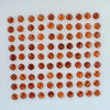 Load image into Gallery viewer, 90 Pcs Natural Hessonite Garnet Faceted Gemstone Round Shape: | Size: 2.5mm - The LabradoriteKing
