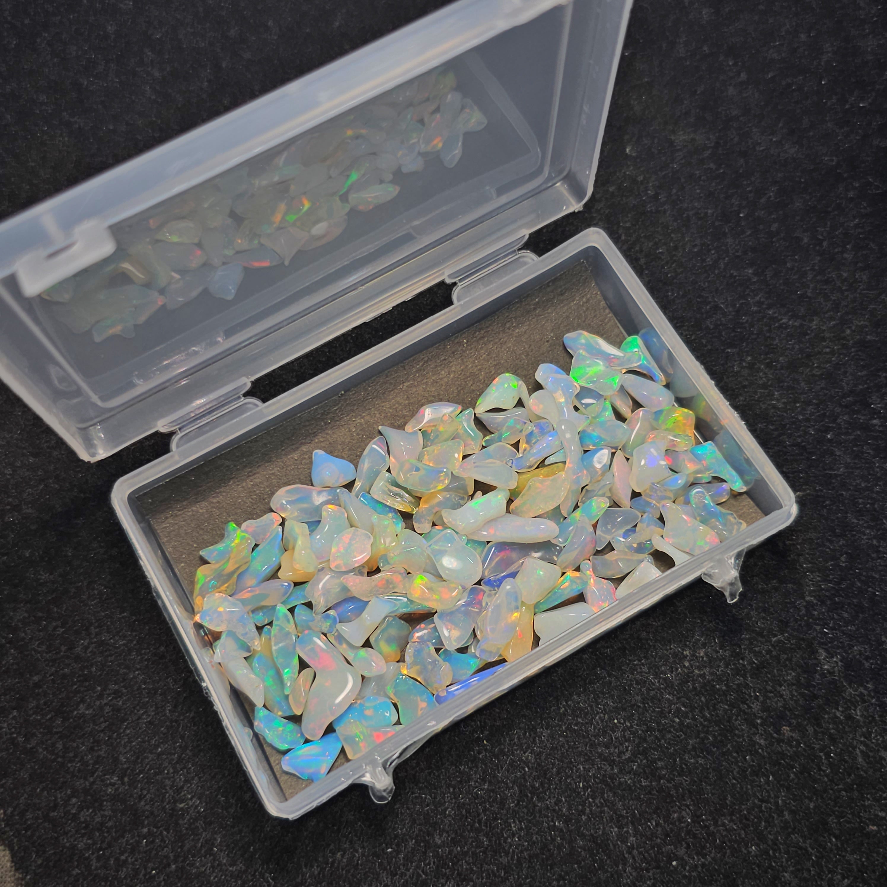 Polished Opal tumbels Box | 5-10mm | 70 Pcs - The LabradoriteKing