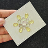 13  Pcs Natural Mix Quartz Gemstone Faceted Round And Pear Shape: | Size: 8-12mm - The LabradoriteKing