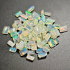 Load image into Gallery viewer, 10 Pcs Emerald Cut Opals | 5-6mm | Facted Ethiopian Opals - The LabradoriteKing