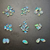 Load image into Gallery viewer, 8 Assorted Faceted Natural Welo Opals Set | 4mm to 8mm - The LabradoriteKing