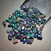 Load image into Gallery viewer, 20 Pcs Scoop of Black Faceted Opals | 6-9mm - The LabradoriteKing