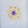 10 Pcs Natural Citrine And Amethyst Faceted Gemstone Shape: Cushion And Marquise| Size: 7-8mm - The LabradoriteKing