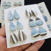 Load image into Gallery viewer, 1 Card Natural Blue Opal Cabochon Gemstone Mix Shape| Size:16-28mm - The LabradoriteKing