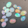 Load image into Gallery viewer, 17 Pcs Natural Opal Cabochon Gemstone Shape: Round &amp; Oval| Size: 5-8mm - The LabradoriteKing