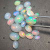 Load image into Gallery viewer, 22 Pcs Natural Opal Cabochon Gemstone Shape: Oval| Size: 5-10mm - The LabradoriteKing