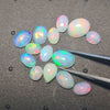 Load image into Gallery viewer, 14 Pcs Natural Opal Cabochon Gemstone Shape: Oval &amp; Pear| Size:5-8mm - The LabradoriteKing