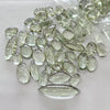 20 Pcs Natural Green Amethyst Cabochon Gemstone Mix Shape: Size:| 12-44mm - The LabradoriteKing