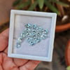 16 Pcs Natural Multi Aquamarine  Faceted Gemstone : Mix Shape| Size: 6-8mm - The LabradoriteKing