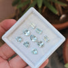 9 Pcs Natural Multi Aquamarine  Faceted Gemstone : Mix Shape| Size: 5-10mm - The LabradoriteKing
