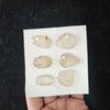 6 Pcs Natural Rutile Quartz Rosecut Gemstone : Fancy Shape |Size:26-30mm - The LabradoriteKing