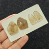 4pac Natural Rutile Quartz Rosecut Gemstone : Fancy Shape | Size:24-28mm - The LabradoriteKing