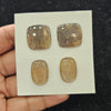 2 Pair Natural Moonstone Rosecut Gemstone : Mix Shape | Size:22mm - The LabradoriteKing