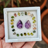 24 Natural Tourmaline & Amethyst :Mix Shape | Size:2.5-7mm - The LabradoriteKing