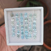 Copy of 39 Natural Aquamarine with inclusion  : Mix Shape | Size:9-12mm - The LabradoriteKing