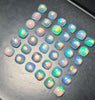 Load image into Gallery viewer, Wholesale Lot: 25 Pcs Natural Opal Cabochon 4mm |  | Ethiopian Mined Untreated - The LabradoriteKing