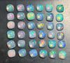 Load image into Gallery viewer, Wholesale Lot: 25 Pcs Natural Opal Cabochon 4mm |  | Ethiopian Mined Untreated - The LabradoriteKing
