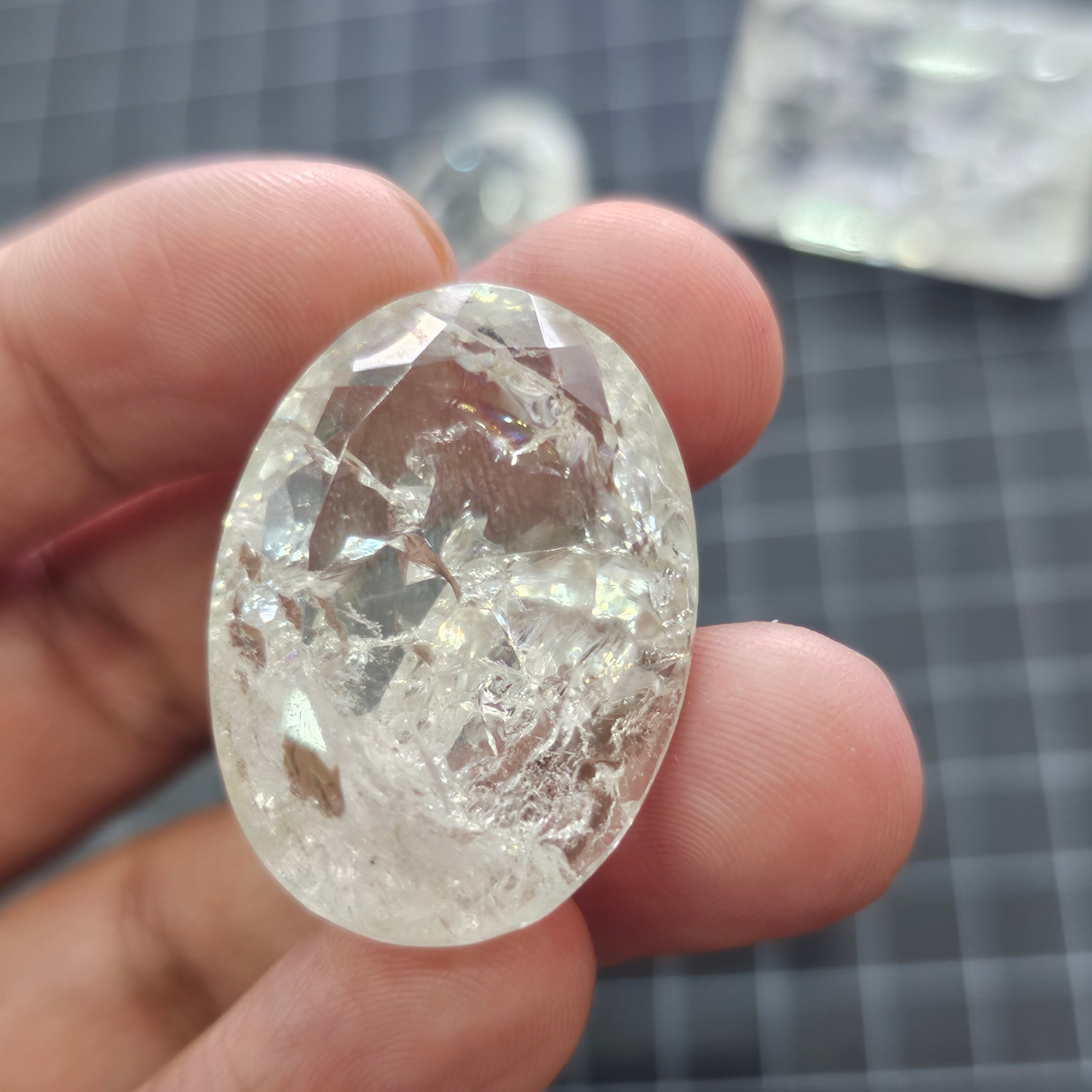 10 Pes Natural Crystal: Shape: Mix | Size:22-41mm - The LabradoriteKing