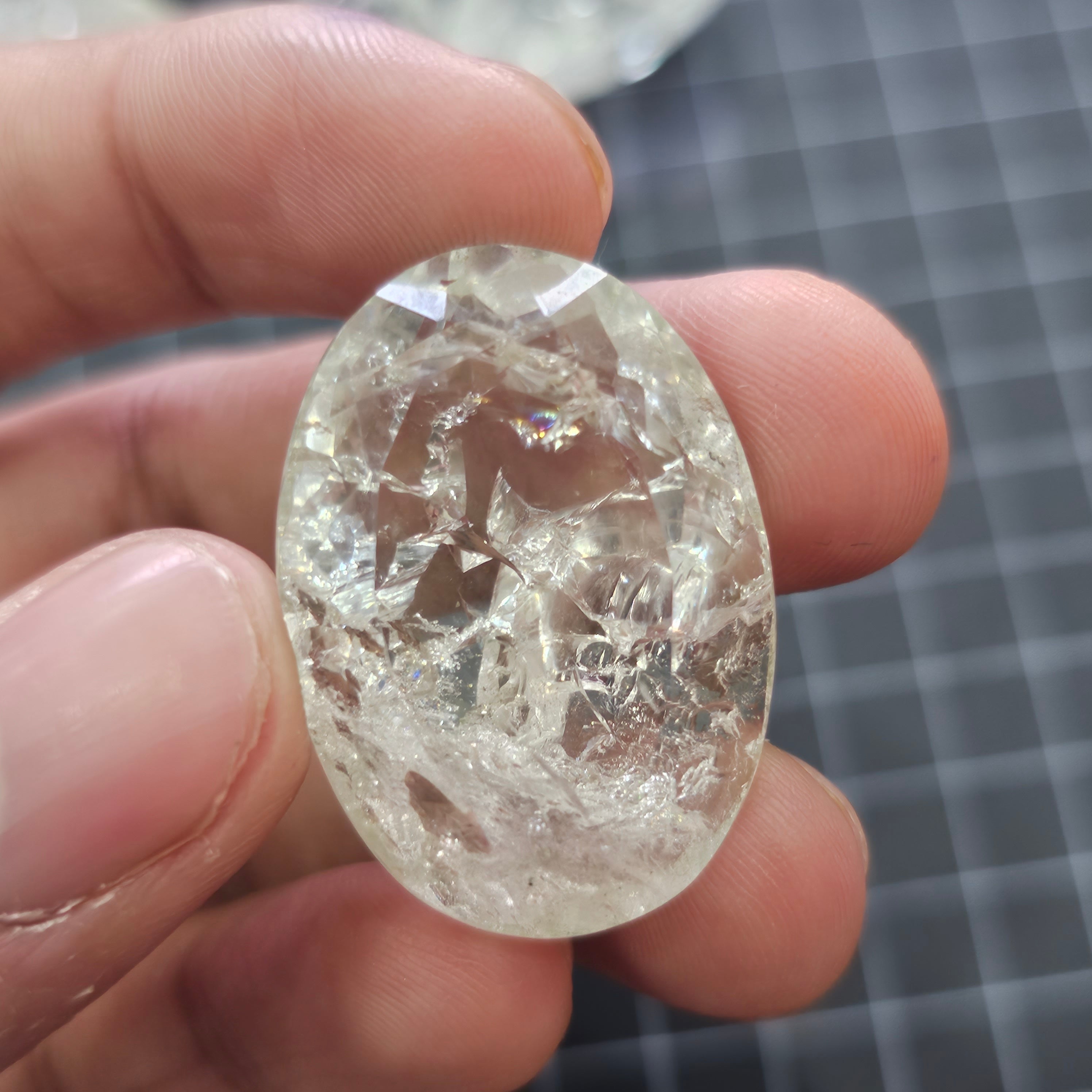 10 Pes Natural Crystal: Shape: Mix | Size:22-41mm - The LabradoriteKing