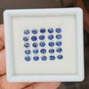 25 Pieces Natural Blue Sapphire Faceted: Shape:Oval | Size:5x4mm - The LabradoriteKing