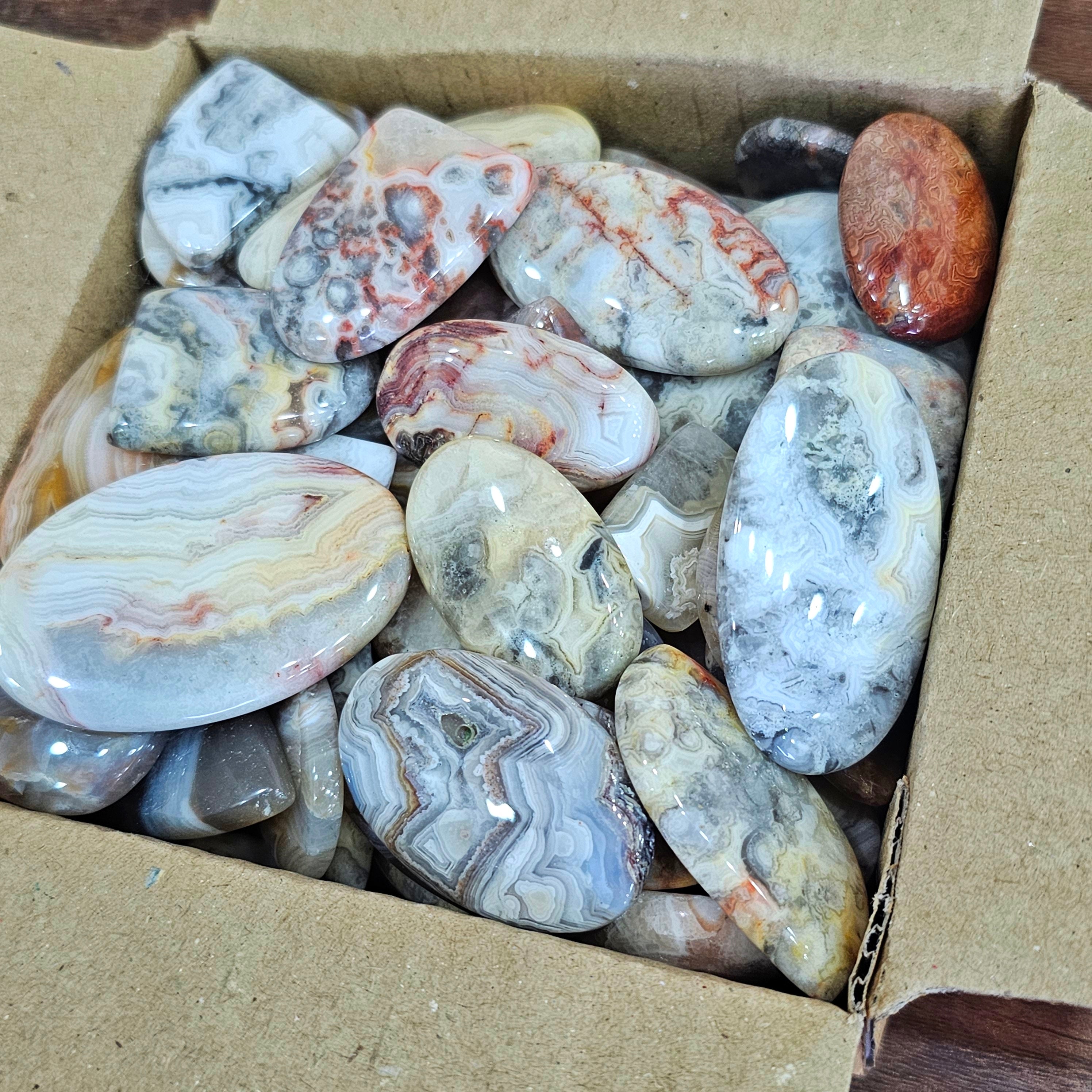 500 Grams of Crazy Lace Agate - The LabradoriteKing