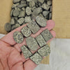 100 Grams Pyrite Gemstones | 15 to 20mm | Approx 20 Pcs - The LabradoriteKing