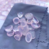 30 Pcs Rosequartz Cabochons from Arizona : Top quality 10-20mm - The LabradoriteKing
