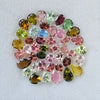 44 Pics Of Natural Tourmaline Faceted Multi-Color Lots | Mix Shape | Size:4-6mm - The LabradoriteKing